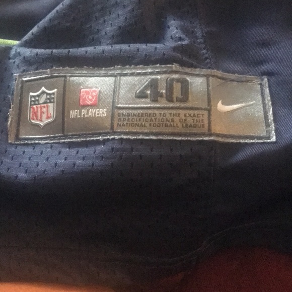 NFL Jersey excellent condition size Mens Medium. #25 Richard Sherman - Picture 4 of 6